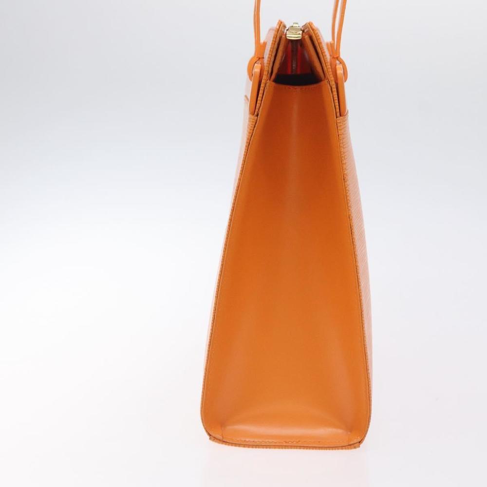 LOUIS VUITTON Epi Croisette PM Tote Bag Orange Mandarin M5249H LV Auth 126209 - Picture 3 of 16